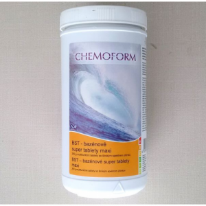 BST 1kg - multifunkční tablety 5v1 - CHEMOFORM Blue Star Tablety Maxi