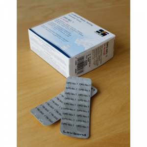 DPD 1 náhradní tablety do fotometru - Cl (10ks) - pro digitální tester