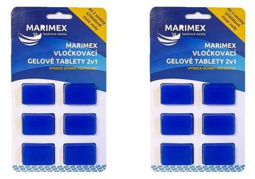 Marimex | Vločkovací gelová tableta 2v1 Marimex - sada 2ks | 19900070 Marimex