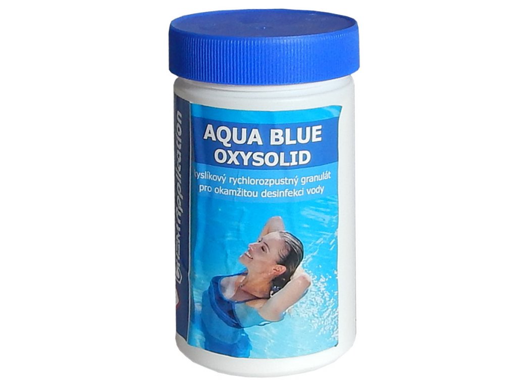 Aqua Blue Kyslíkový granulát OXI šok 1kg - oxisolid AB