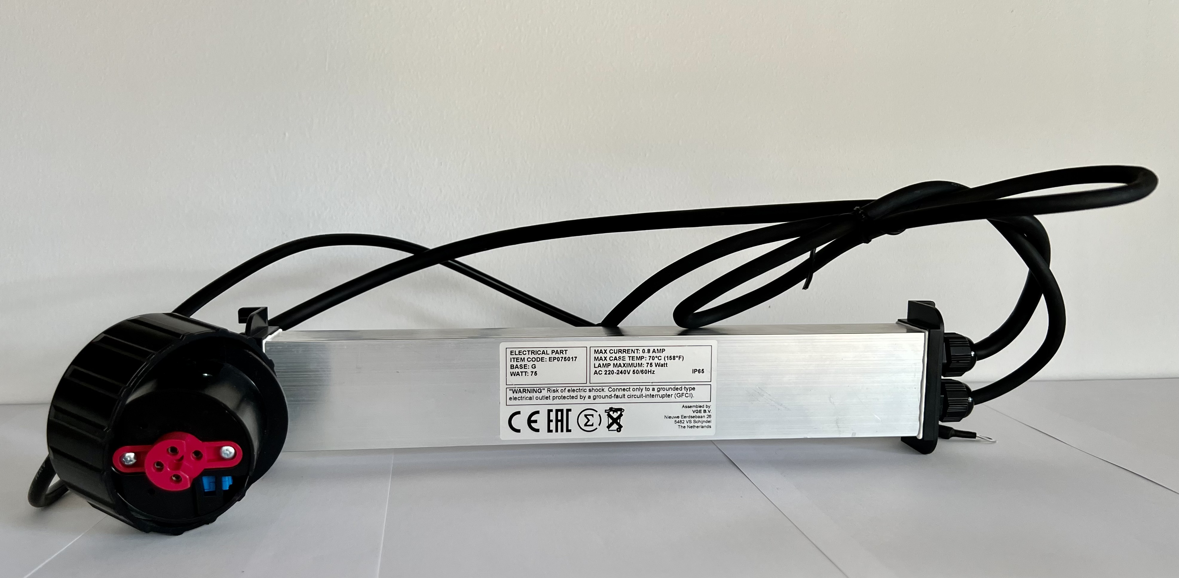 Vagnerpool Transformátor (trafo) + konektor k UV lampě 75W (ECO Tech)