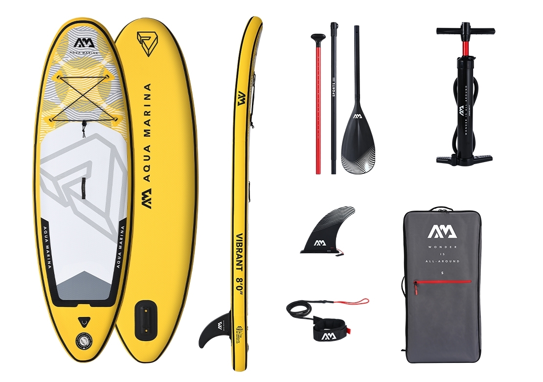 paddleboard AQUA MARINA Vibrant 8'0''x28''x4'' one size One Size Marimex