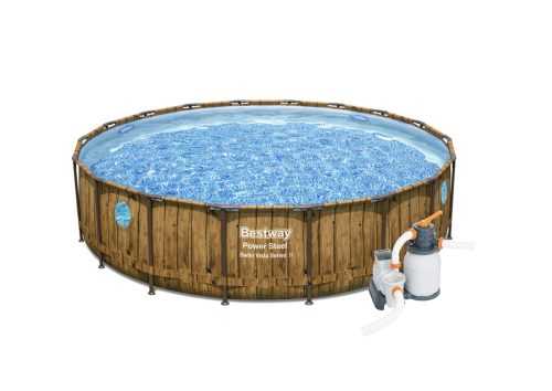 Bazén Bestway Wood Swim Vista s konstrukcí 5