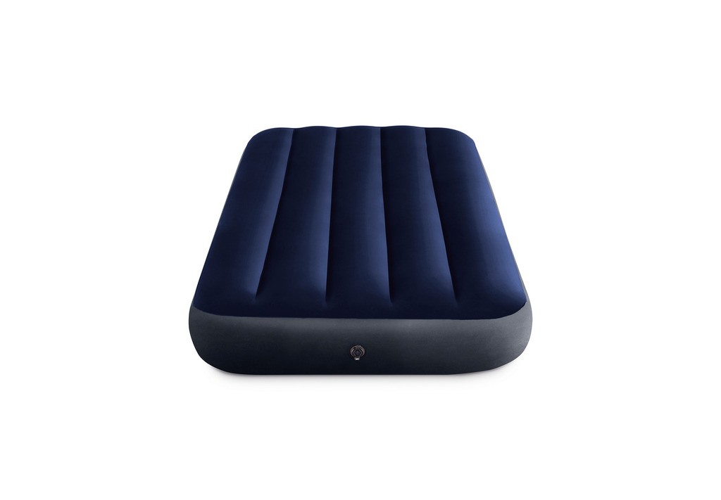 INTEX 64756 Nafukovací postel Classic Downy Blue Dura-Beam Serie Cot Size