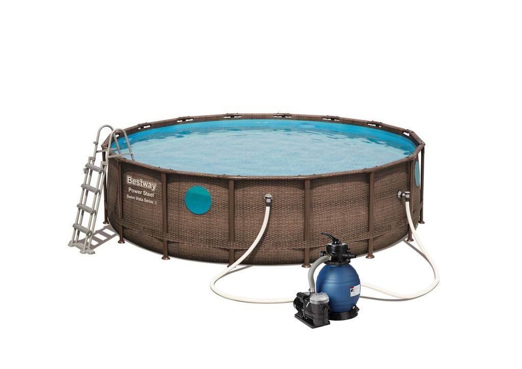 Bazén Bestway Rattan Swim Vista s konstrukcí 4