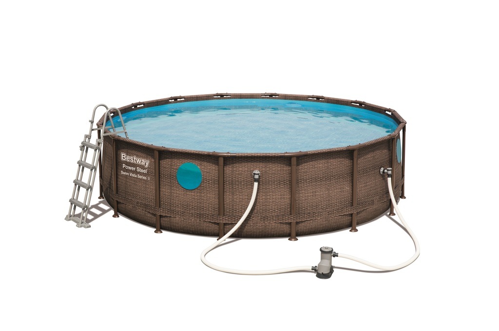 Bazén Bestway Rattan Swim Vista s konstrukcí 4