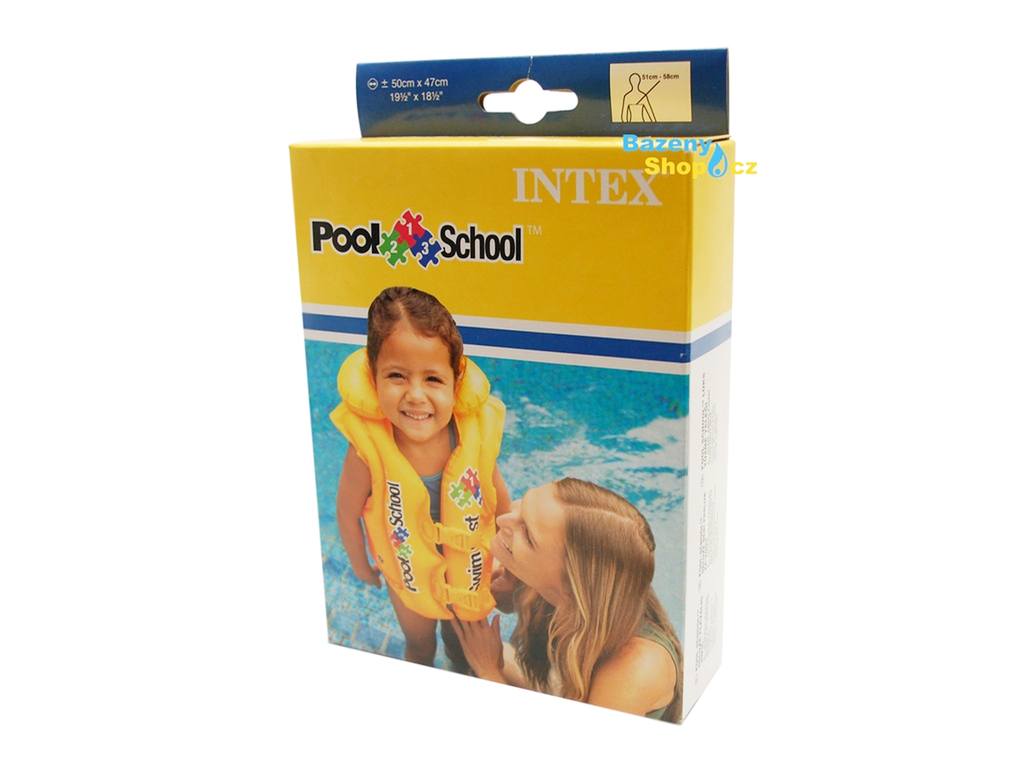 INTEX 58660 Nafukovací vesta Deluxe Pool School