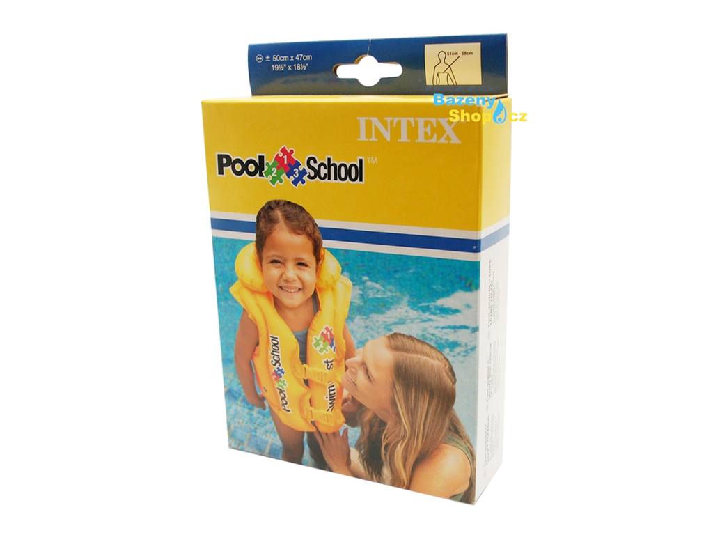 INTEX 58660 Nafukovací vesta Deluxe Pool School