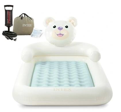 INTEX 66814 Nafukovací cestovní postel pro děti - Medvěd