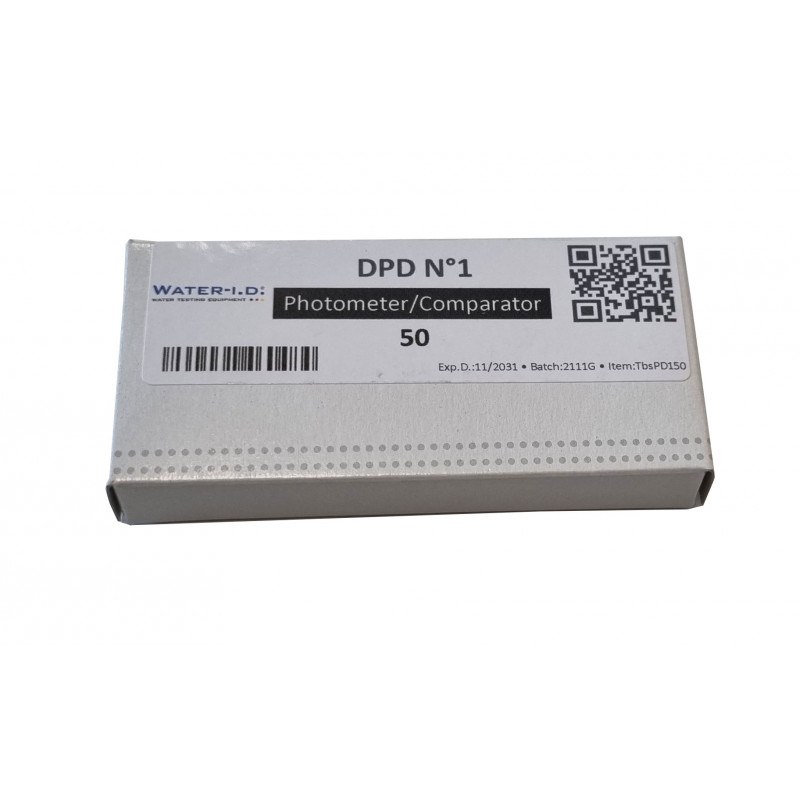 Náhradní tablety do fotometru na měření volného chloru DPD1