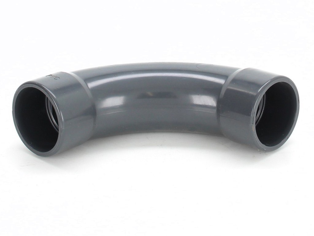 PVC tvarovka - oblouk 90° - 50 mm