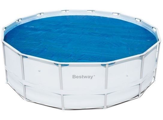 Solární plachta Bestway na bazén s konstrukcí o průměru 4