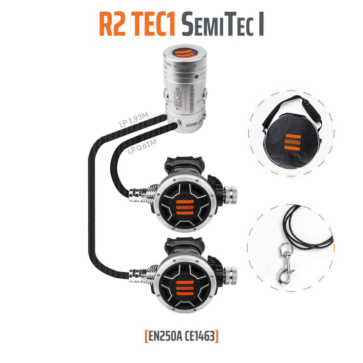 Tecline Regulátor R2 Tec1 Semitec Sada