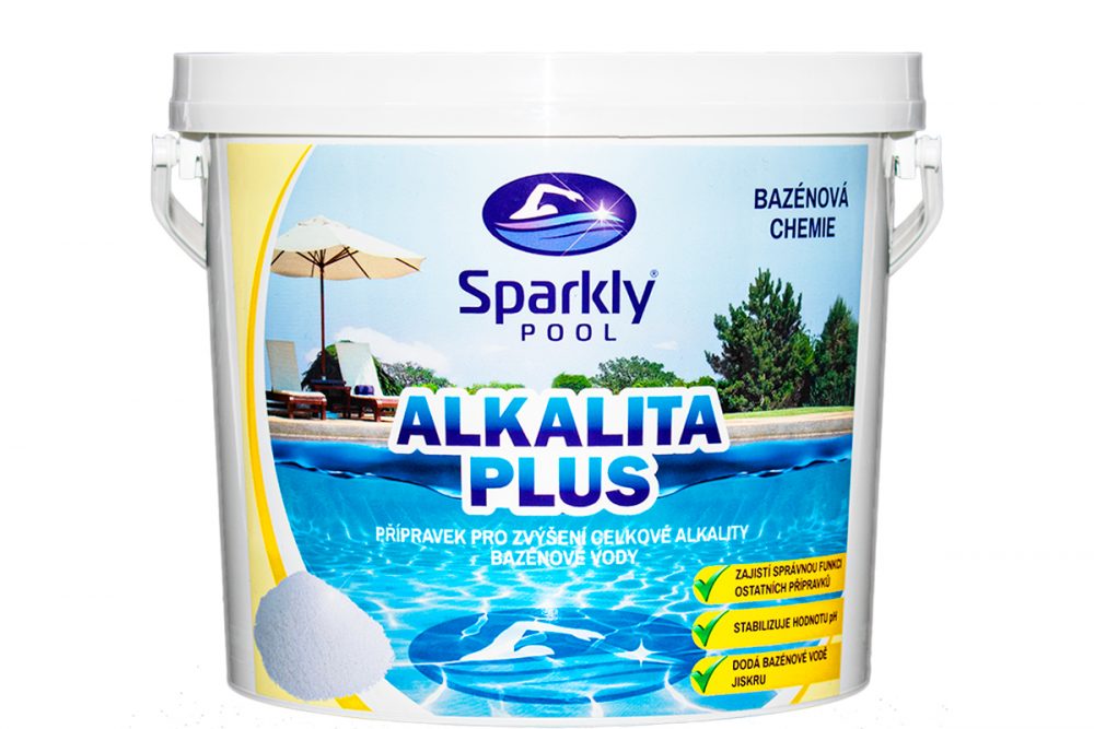 SparklyPool Sparkly POOL Alkalita plus 3 kg