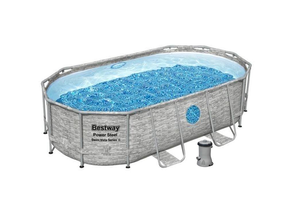 Bazén Bestway Rattan Swim Vista s konstrukcí 4