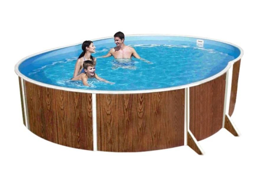 Bazén AZURO WOOD ovál 7