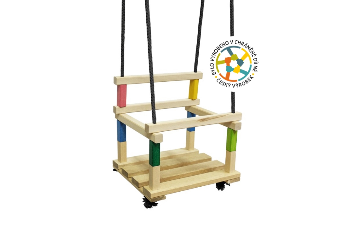 Marimex Závěsná houpačka Ela 11640436 T-wood