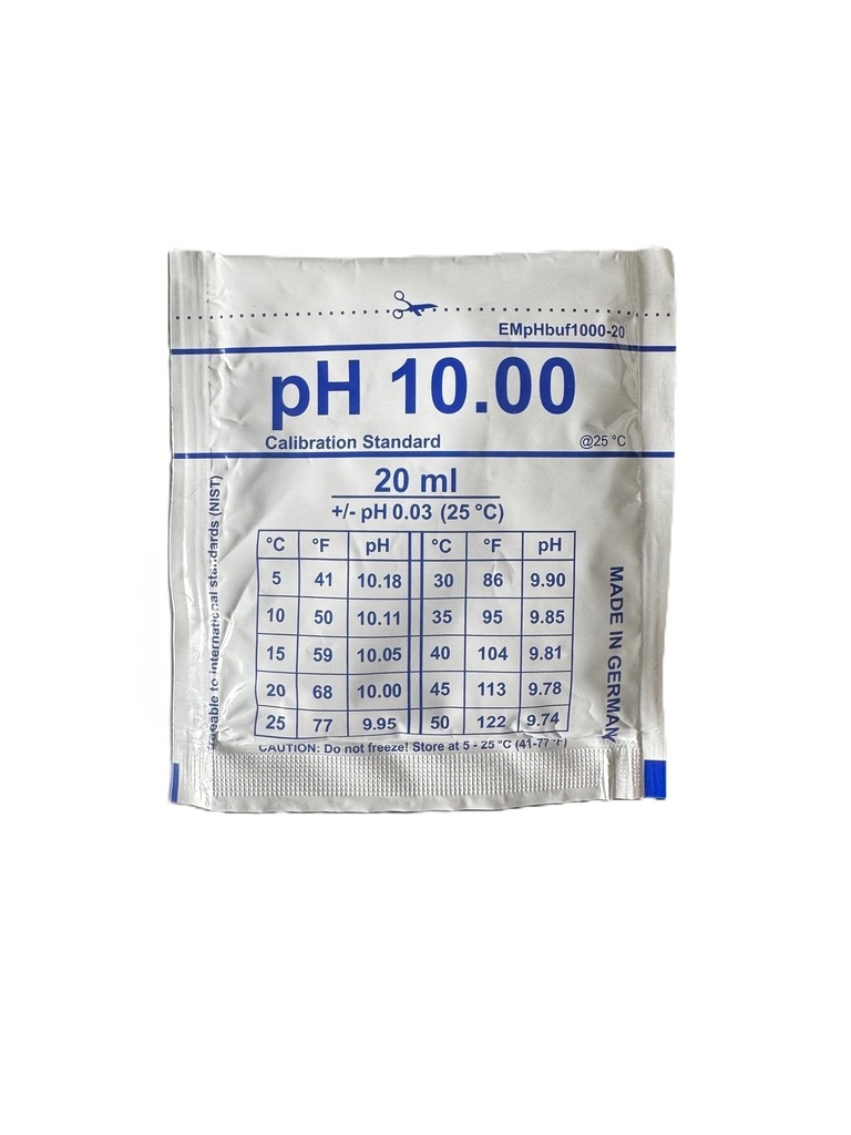 Kalibrační roztok pufr pH 10.00 20ml