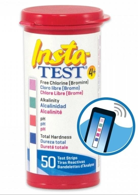Testovací proužky 4 Plus pro měření chlóru