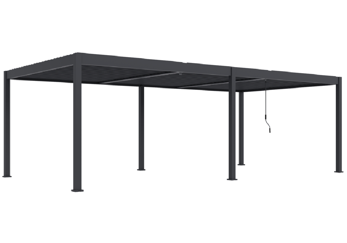 Rojaplast | Bioklimatická pergola INTRO DUO 8x4 m