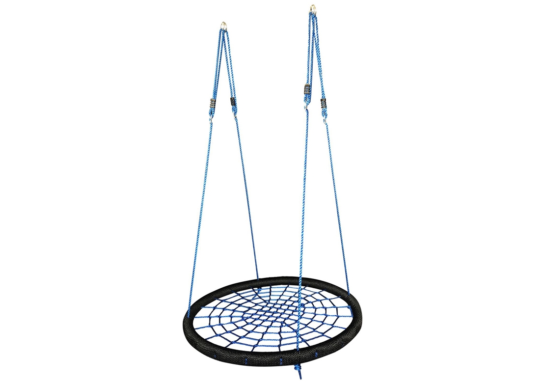 Marimex MA56654 houpačka ve tvaru kruhu 100 cm černá/modrá Marimex