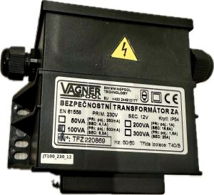 Vagnerpool Transformátor bazénový pro LED světla bez kabelu 100W / 230 V/12 V