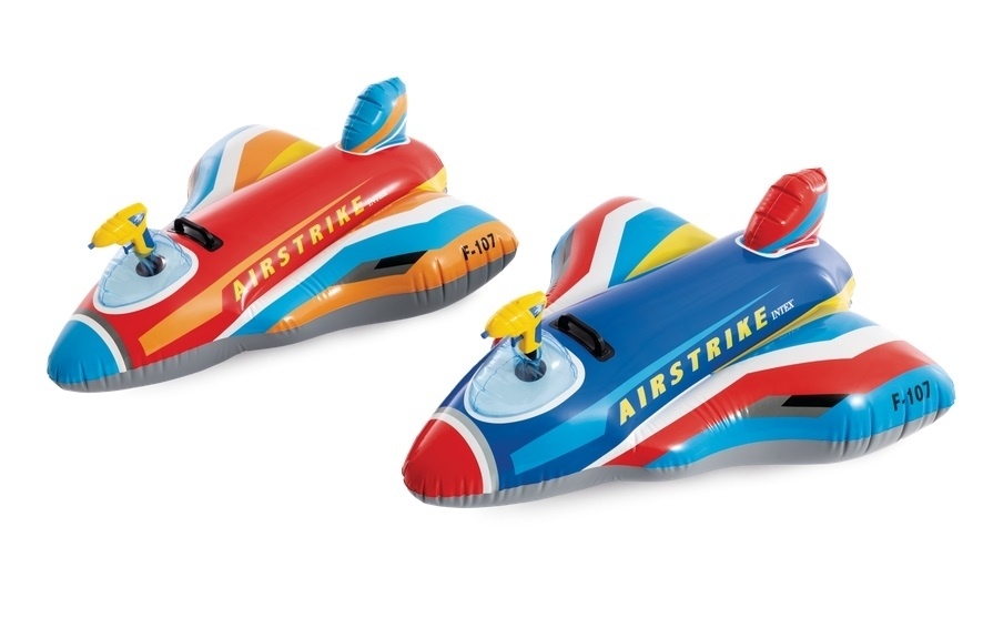 INTEX 57531  Nafukovací stíhačka s vodní pistolkou