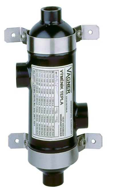 Vagnerpool Bazénový výměník OVB 180 - 53kW pro bazén do 60m3