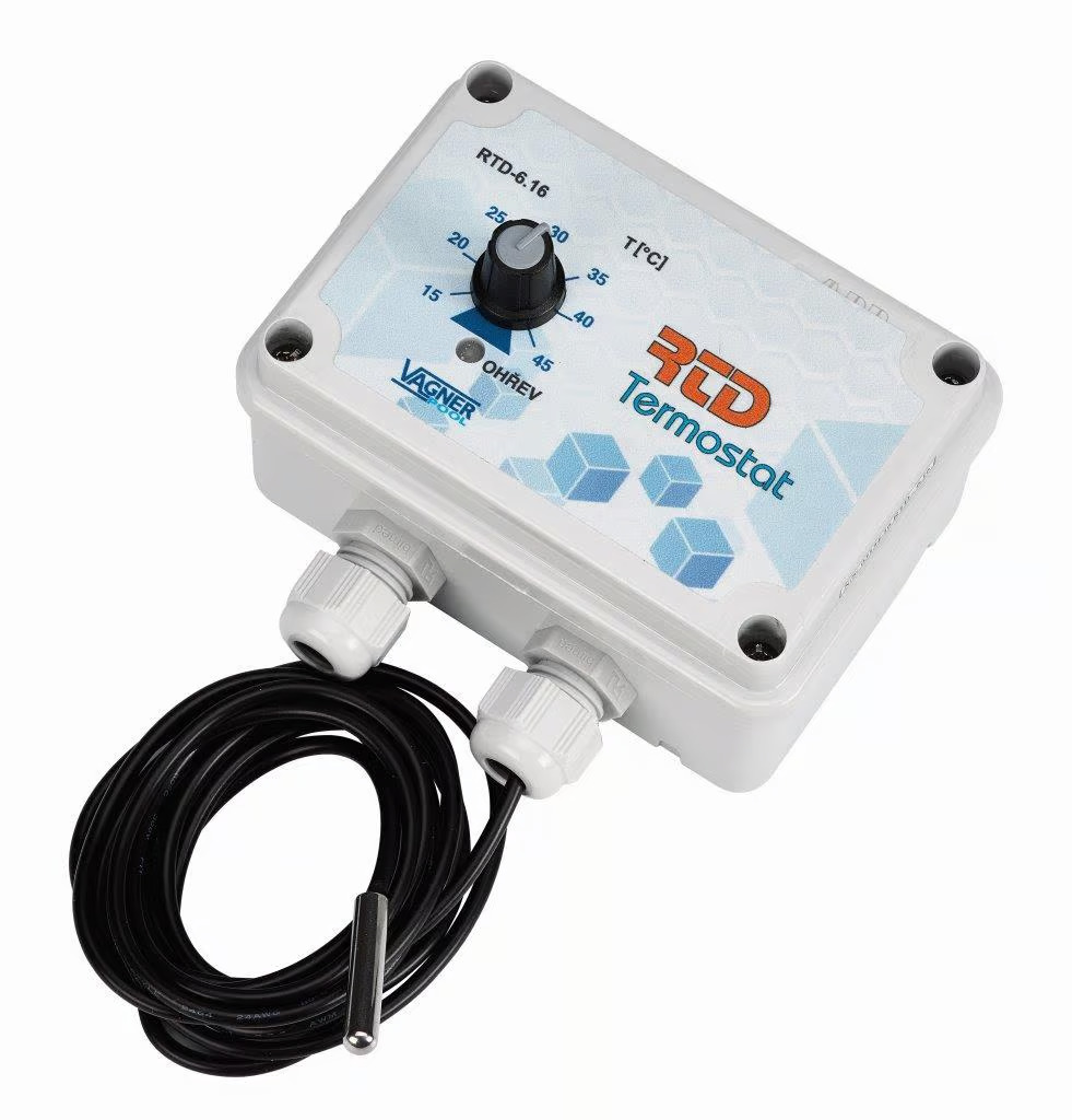 Vagnerpool Termostat - regulátor teploty pro bazénové výměníky v krabičce