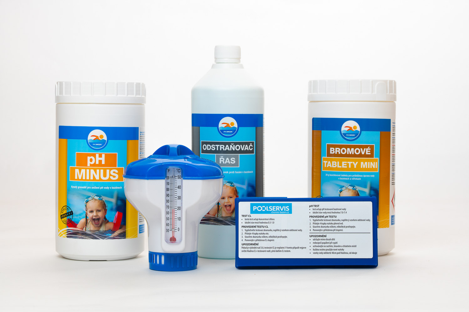 Poolservis Bromová chemie do vířivky – startovací sada