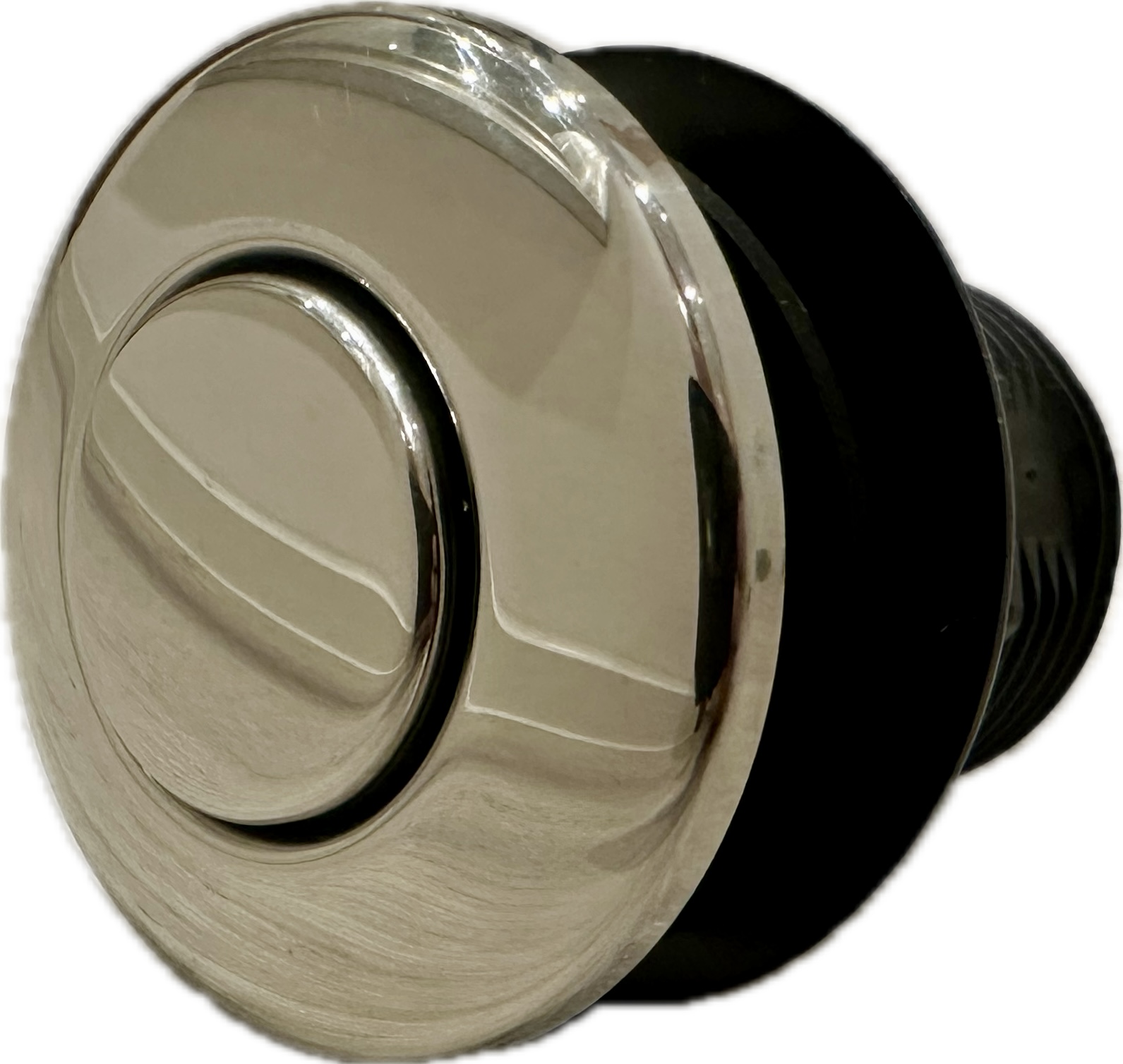 Vagnerpool Pneumatické tlačítko spínání protiproudu - chromové