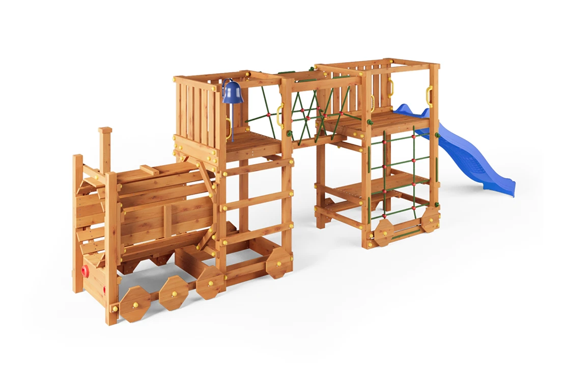 | Dětské hřiště Marimex Play 025 + modrá skluzavka | 11640668