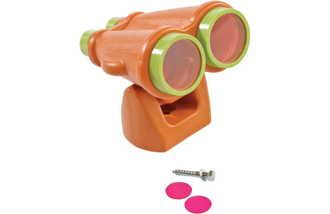 Dalekohled triedr KBT oranžovozelený Marimex