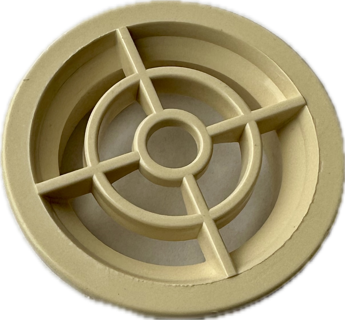 Mřížka na trysku VA nebo Astralpool (pro sání) písková (RAL1015 - slonová kost)