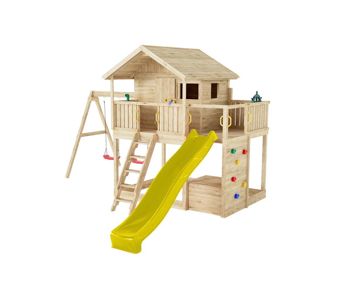 Marimex | Dětské hřiště Marimex Play Basic 015 + žlutá skluzavka | 11640671 Marimex