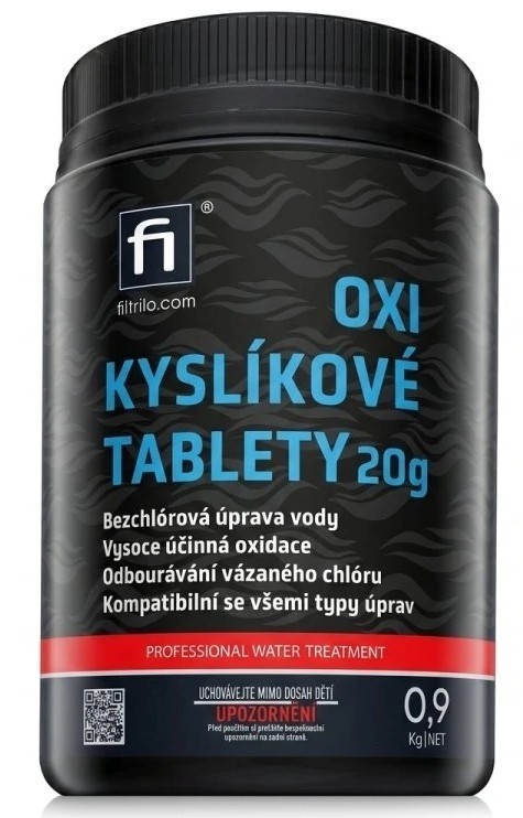 Oxi Kyslíkové tablety 20g pro vířivky a bazény 0