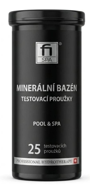 Testovací proužky pro minerální bazény