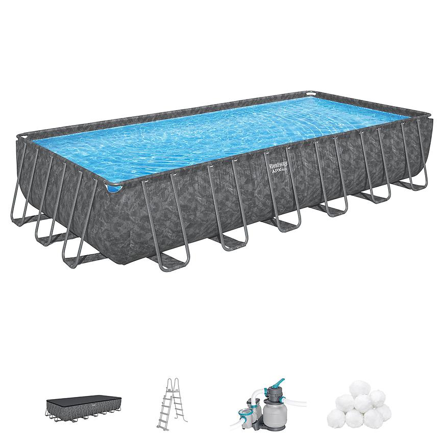 Bazen rámovy obdélníkový APX 7.32 x 3.66 x 1.32m 561KG Bestway