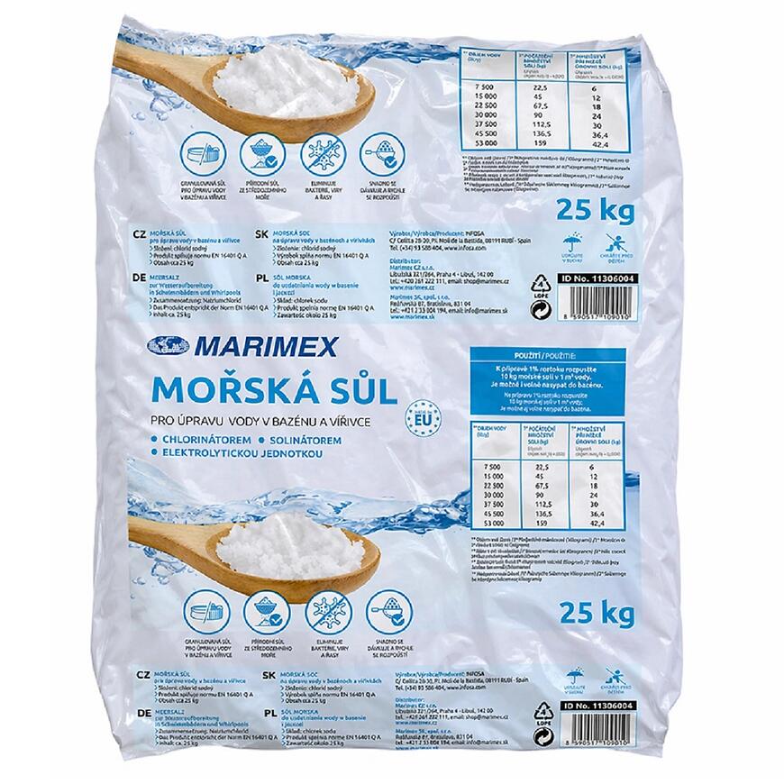 Mořská sůl Marimex 25kg 11306004 Marimex