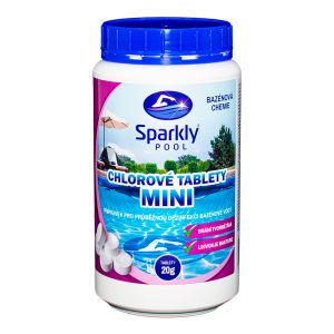 SparklyPool Sparkly POOL Chlorov&eacute; tablety pomalurozpustn&eacute; MINI 1 kg