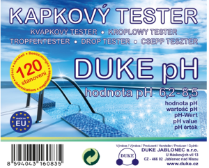Poolservis DUKE Kapkov&yacute; tester PH