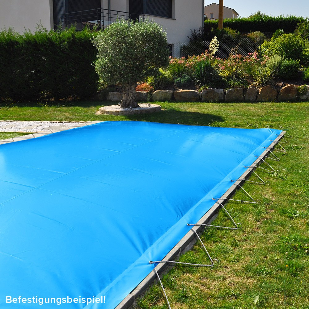 Nafukovací zimní plachta na bazén POOLSANA AIR PROTECT modrá
