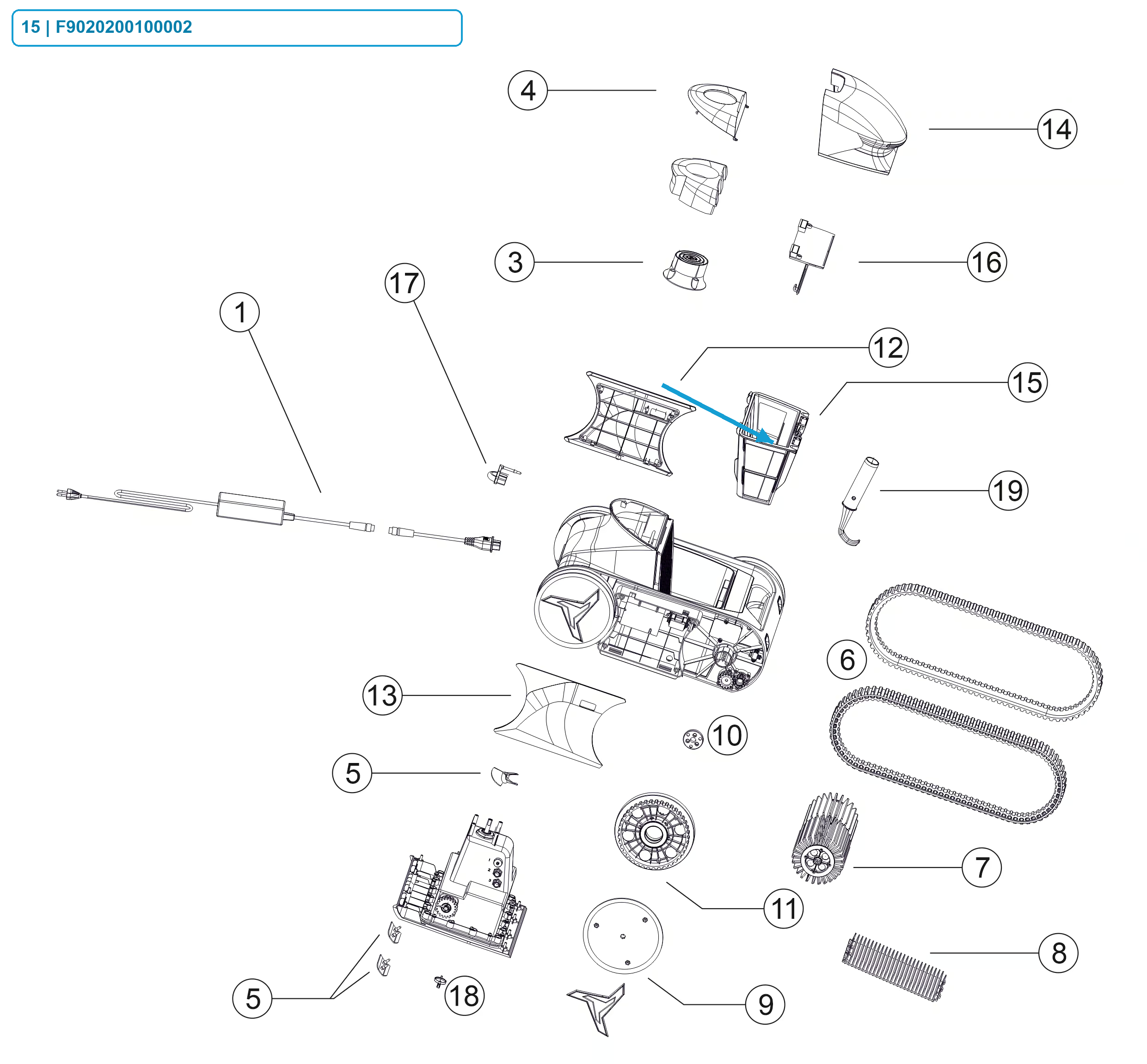 Filtrační koš Fairland X30 / X60 – 180 µm