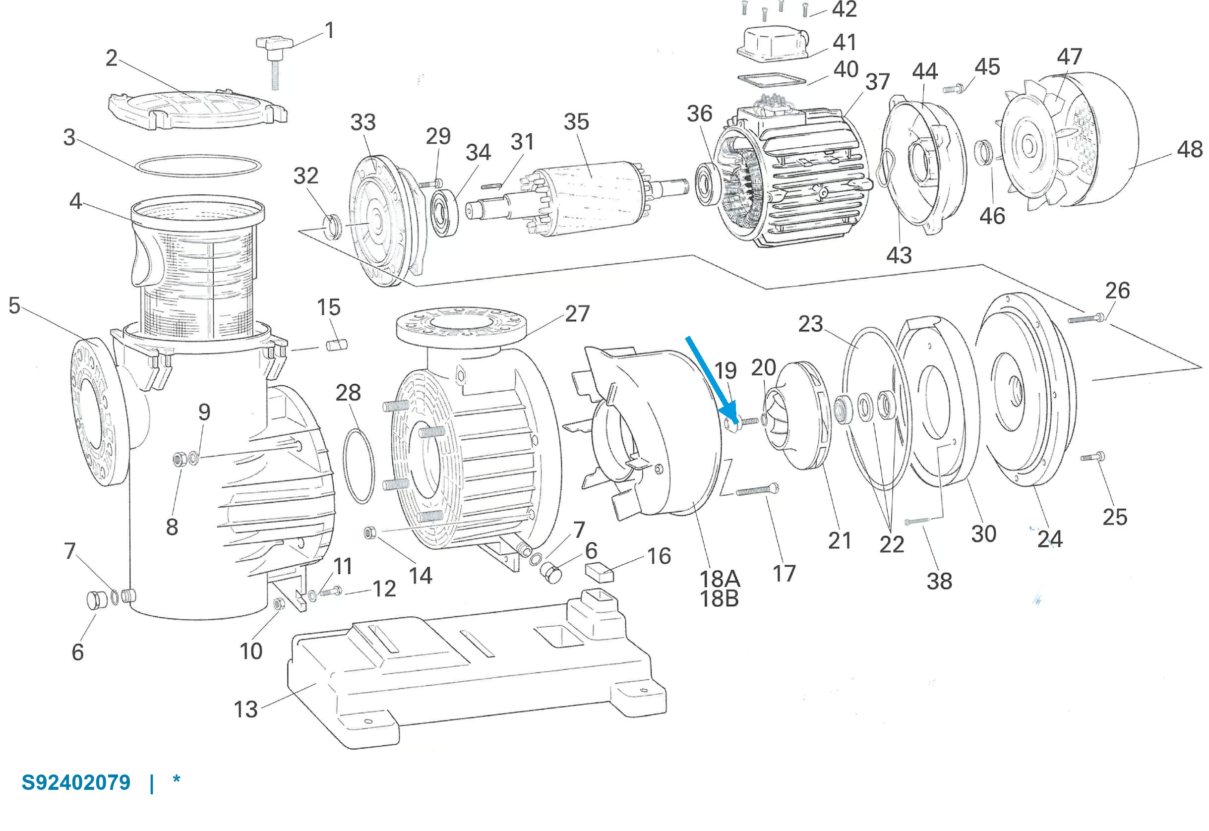 Šroub turbíny Magnus A4